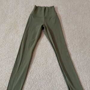 lululemon athletica Olive Green Leggings